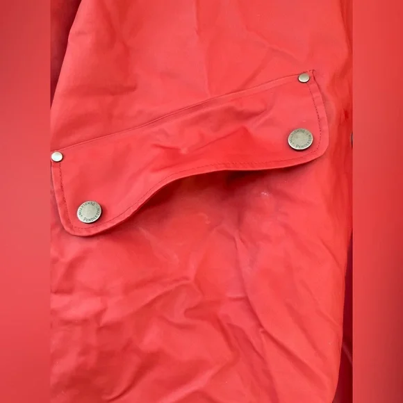 Pendleton Red Utility Jacket with Hood - Picture 3 of 12